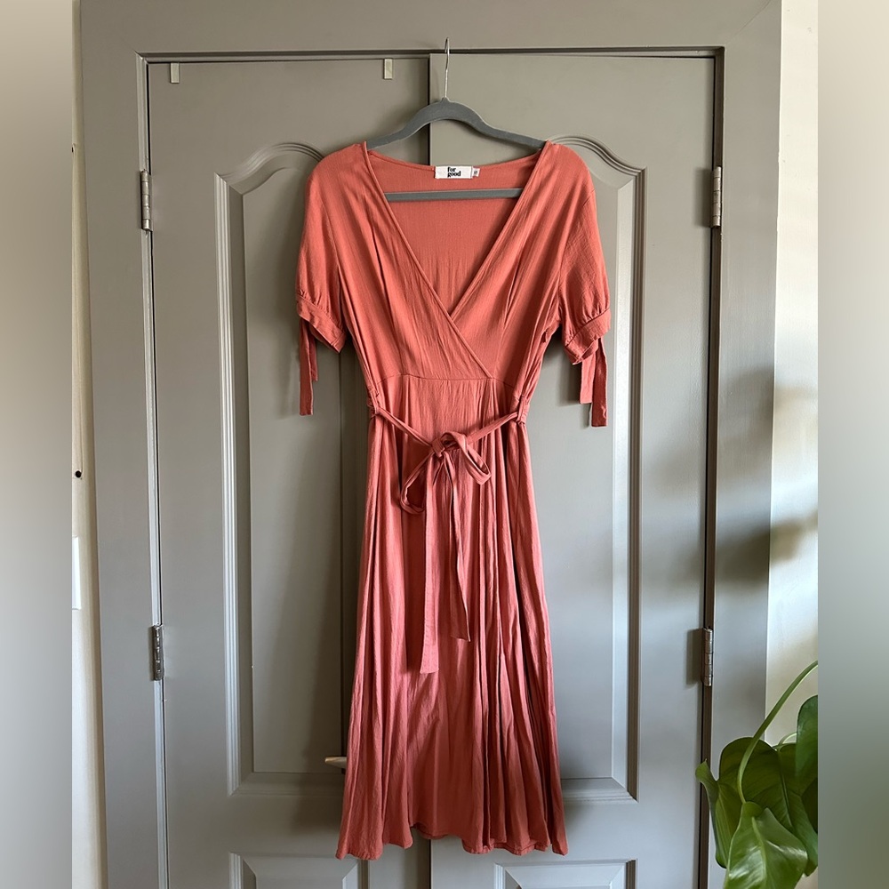 Midi Wrap Dress